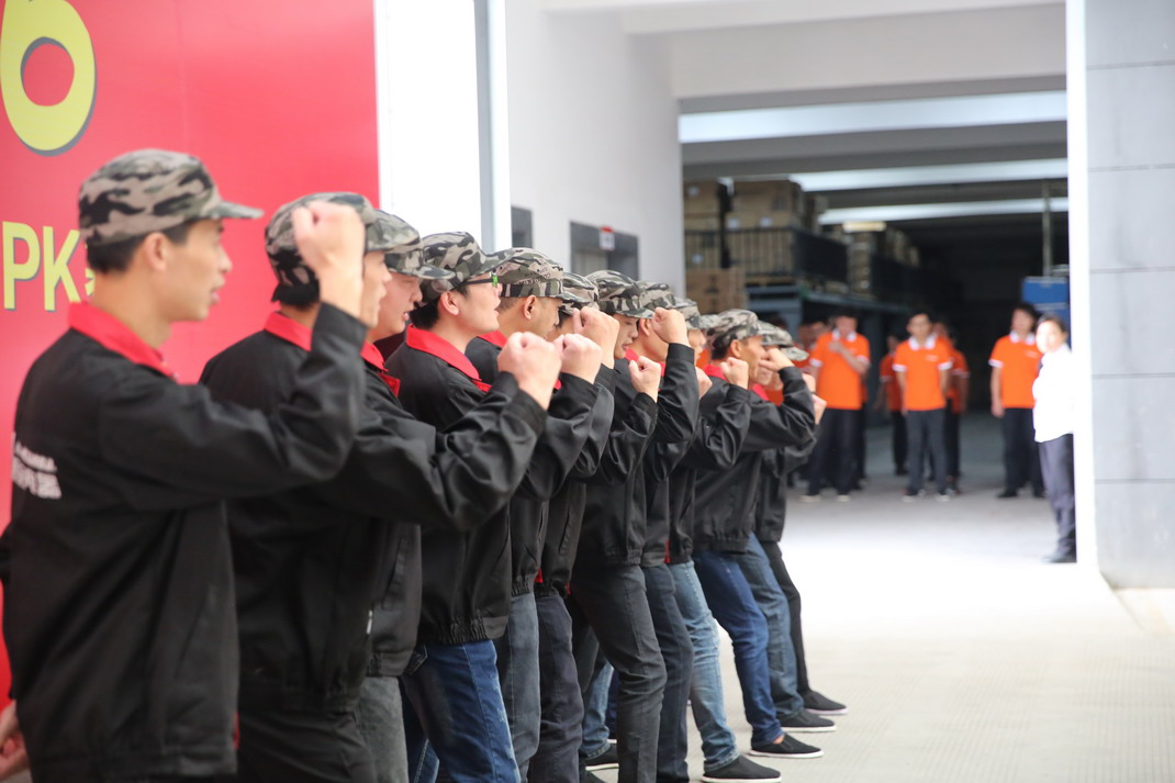 “亮劍，2016”——暨科恩第二屆動(dòng)力落地晨會(huì)PK大賽