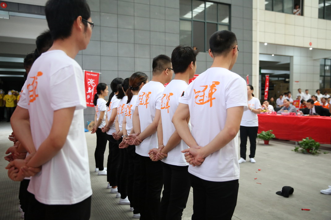 “亮劍，2016”——暨科恩第二屆動(dòng)力落地晨會(huì)PK大賽